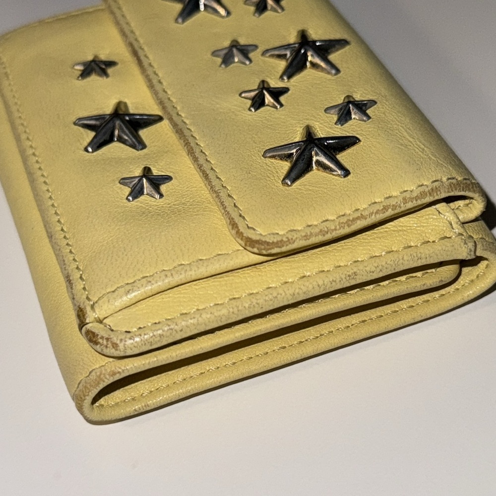 *SALE* JIMMY CHOO STAR STUDDED WALLET - Picture 14 of 14